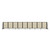 Full Motion Room Divider ' - 9 Panel, Hazelnut Vinyl, Black Frame alternate view 2