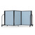 Full Motion Room Divider - Blue Tide Vinyl, 3 Panels