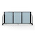 Full Motion Room Divider - Blue Tide Vinyl, 3 Panels alternate view 2