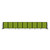 Full Motion Room Divider '301 inch Wide - 9 Panel Fabric, Apple Green alternate view 2
