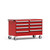 8-Drawer Double Bank Mobile Drawer Cabinet 60'' Wide - SMS-R5DKG-3012