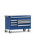 Multi-Drawer Mobile Cabinet  - 8 Drawers - 54'' W x 27''D - R5GJG-3001