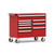Multi-Drawer Mobile Cabinet  - 9 Drawers - 48'' Wide - SMS-R5GHG-3416