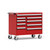 Multi-Drawer Mobile Cabinet  - 9 Drawers - 48'' Wide - SMS-R5GHG-3420