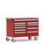 Multi-Drawer Mobile Cabinet  - 10 Drawers - 48'' W x 24''D - R5GHE-3006