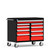 Multi-Drawer Mobile Cabinet  - 9 Drawers - 48'' W x 27''D - R5GHG-3421