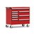 Multi-Drawer Mobile Cabinet  - 9 Drawers - 48'' Wide - SMS-R5GHG-3836