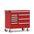 Multi-Drawer Mobile Cabinet  - 9 Drawers - 48'' W x 24''D - R5GHE-3836