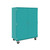 67 inch Mobile Storage Cabinet with Lockable Doors