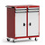 4-Drawer Double-Bank Compact Mobile Cabinet 36'' W - SMS-L3BED-4034L3