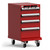 4-Drawer  Compact Mobile Cabinet 18'' W - SMS-L3BBG-2804L3