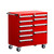 10-Drawer Double-Bank Compact Mobile Cabinet 36'' W - SMS-L3BED-3431B