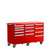 13-Drawer Triple-Bank Compact Mobile Cabinet 54'' W - SMS-L3BJD-3001L3B