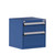 2-Drawer Heavy Duty Modular Drawer Cabinet 24'' Wide - SMS-R5ACD-2401