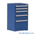 5-Drawer Heavy Duty Modular Drawer Cabinet 24'' W x 21''D - R5ACD-3808 5-Drawer Heavy Duty Modular Drawer Cabinet 24'' W x 21''D - R5ACD-3808