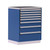 8-Drawer Heavy Duty Modular Drawer Cabinet 36'' W x 27''D - R5AEG-4401 8-Drawer Heavy Duty Modular Drawer Cabinet 36'' W x 27''D - R5AEG-4401