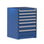 5-Drawer Heavy Duty Modular Drawer Cabinet 48'' W x 27''D - R5AHG-3810