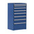 8-Drawer Heavy Duty Modular Drawer Cabinet 36'' W x 24''D - R5AEE-5801