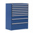 9-Drawer Heavy Duty Modular Drawer Cabinet 48'' W x 24''D - R5AHE-5822