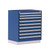 9-Drawer Heavy Duty Modular Drawer Cabinet 36'' W x 24''D - R5AEE-3816