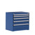 5-Drawer Heavy Duty Modular Drawer Cabinet 36'' W x 24''D - R5AEE-3004