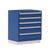 5-Drawer Heavy Duty Modular Drawer Cabinet 36'' W x 24''D - R5AEE-3820