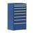 8-Drawer Heavy Duty Modular Drawer Cabinet 36'' W x 24''D - R5AEE-5851