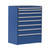 9-Drawer Heavy Duty Modular Drawer Cabinet 48'' W x 27''D - R5AHG-5851