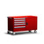 5-Drawer Double Bank Mobile Drawer Cabinet 60'' Wide - SMS-R5DKG-3007
