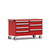 7-Drawer Double-Bank Mobile Drawer Cabinet 60'' W x 27''D - R5DKG-3013