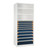 Modular Drawers For Shelving, 9-Drawers, 42''W x 18''D - R5LGC-4803