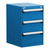 3-Drawer Compact Modular Drawer Cabinet 18'' W x 21''D - L3ABD-2803L3