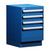 4-Drawer Compact Modular Drawer Cabinet 18'' W x 21''D - L3ABD-2409C