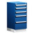 5-Drawer Compact Modular Drawer Cabinet 18'' W x 21''D - L3ABD-3419L3D