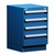 4-Drawer Compact Modular Drawer Cabinet 18'' W x 21''D - L3ABD-2402L3C