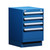4-Drawer Compact Modular Drawer Cabinet 18'' W x 21''D - L3ABD-2410L3C
