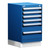 6-Drawer Compact Modular Drawer Cabinet 18'' W x 21''D - L3ABD-2822L3D