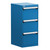 3-Drawer Compact Modular Drawer Cabinet 18'' W x 21''D - L3ABD-4007B