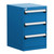 3-Drawer Compact Modular Drawer Cabinet 18'' W x 21''D - L3ABD-2804