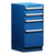 4-Drawer Compact Modular Drawer Cabinet 18'' W x 21''D - L3ABD-3421L3C