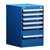 6-Drawer Compact Modular Drawer Cabinet 18'' W x 21''D - L3ABD-2821L3B