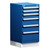 6-Drawer Compact Modular Drawer Cabinet 18'' W x 21''D - L3ABD-3438L3D