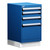 4-Drawer Compact Modular Drawer Cabinet 18'' W x 21''D - L3ABD-2820D 4-Drawer Compact Modular Drawer Cabinet 18'' W x 21''D - L3ABD-2820D