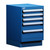 5-Drawer Compact Modular Drawer Cabinet 18'' W x 21''D - L3ABD-2420C