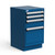 4-Drawer Compact Modular Drawer Cabinet 18'' W x 21''D - L3ABD-2808L3C