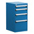 4-Drawer Compact Modular Drawer Cabinet 18'' W x 21''D - L3ABD-3448B