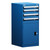 4-Drawer Compact Modular Drawer Cabinet 18'' W x 21''D - L3ABD-4015L3B