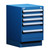 5-Drawer Compact Modular Drawer Cabinet 18'' W x 21''D - L3ABD-2420L3C