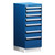 7-Drawer Compact Modular Drawer Cabinet 18'' W x 21''D - L3ABD-4028D