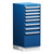 8-Drawer Compact Modular Drawer Cabinet 18'' W x 21''D - L3ABD-4012L3D